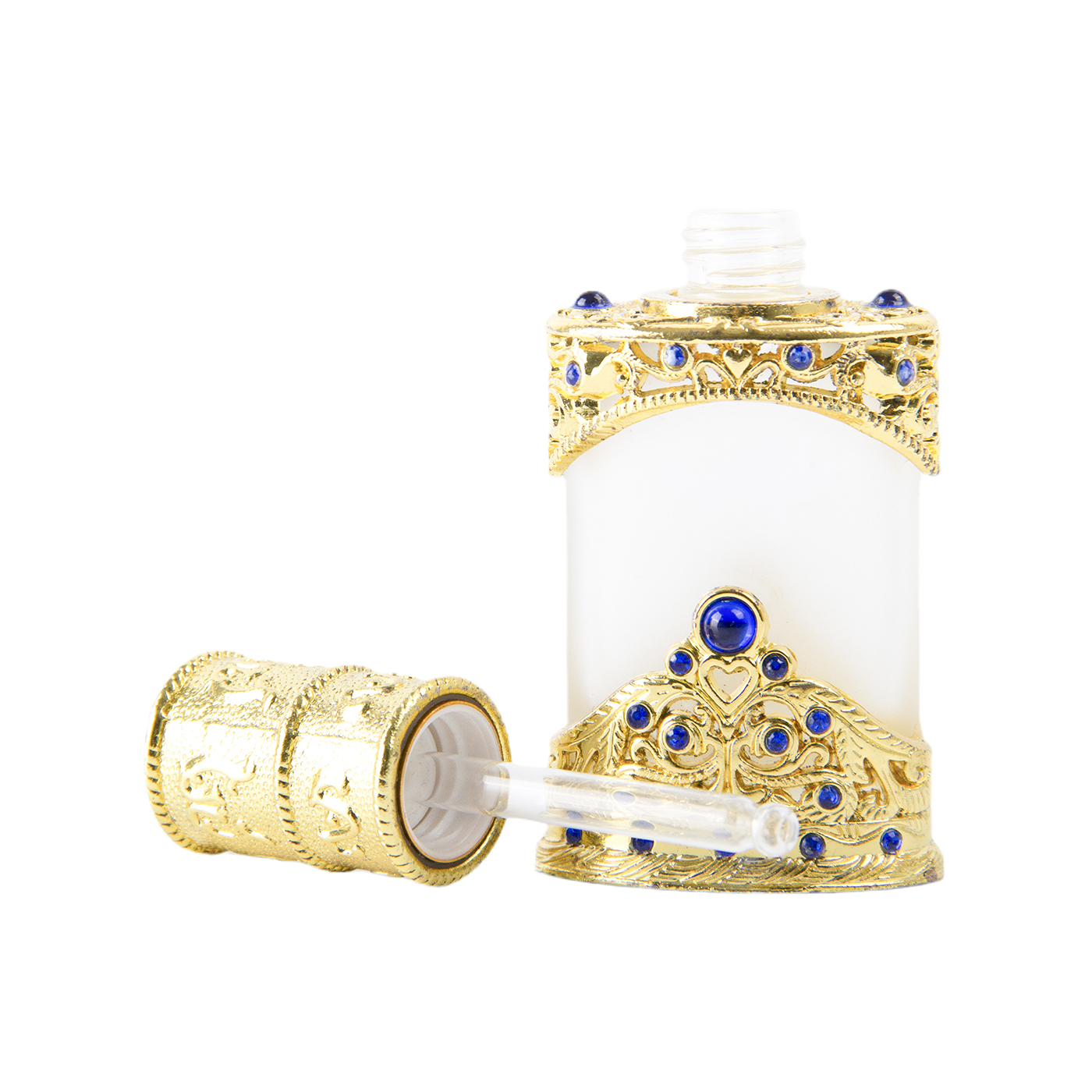 Custom 12ml Refillable Perfume Oil Dropper Bottle1