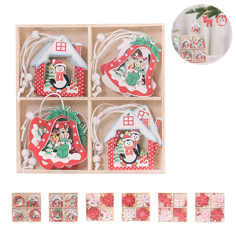 Christmas Hanging Wooden Ornament1