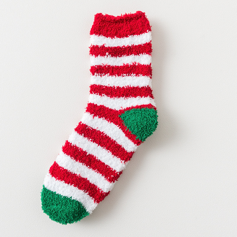 Winter Christmas Fuzzy Socks2