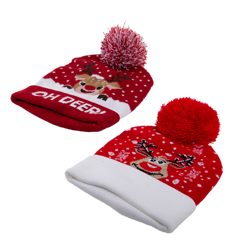 Custom Light Up Christmas Hat1