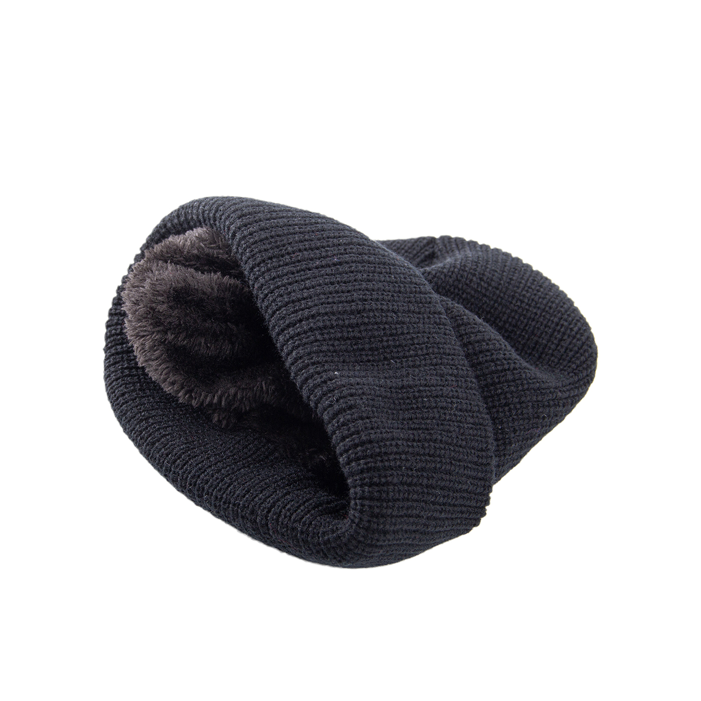 Ribbed Fleece Lined Beanie2