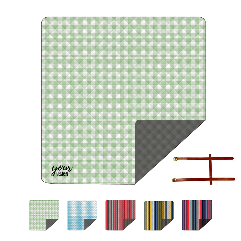Custom Picnic Blanket With Strap
