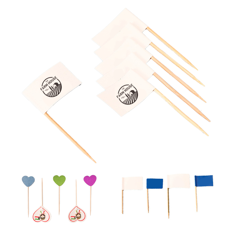 Small Labeling Stick Flags