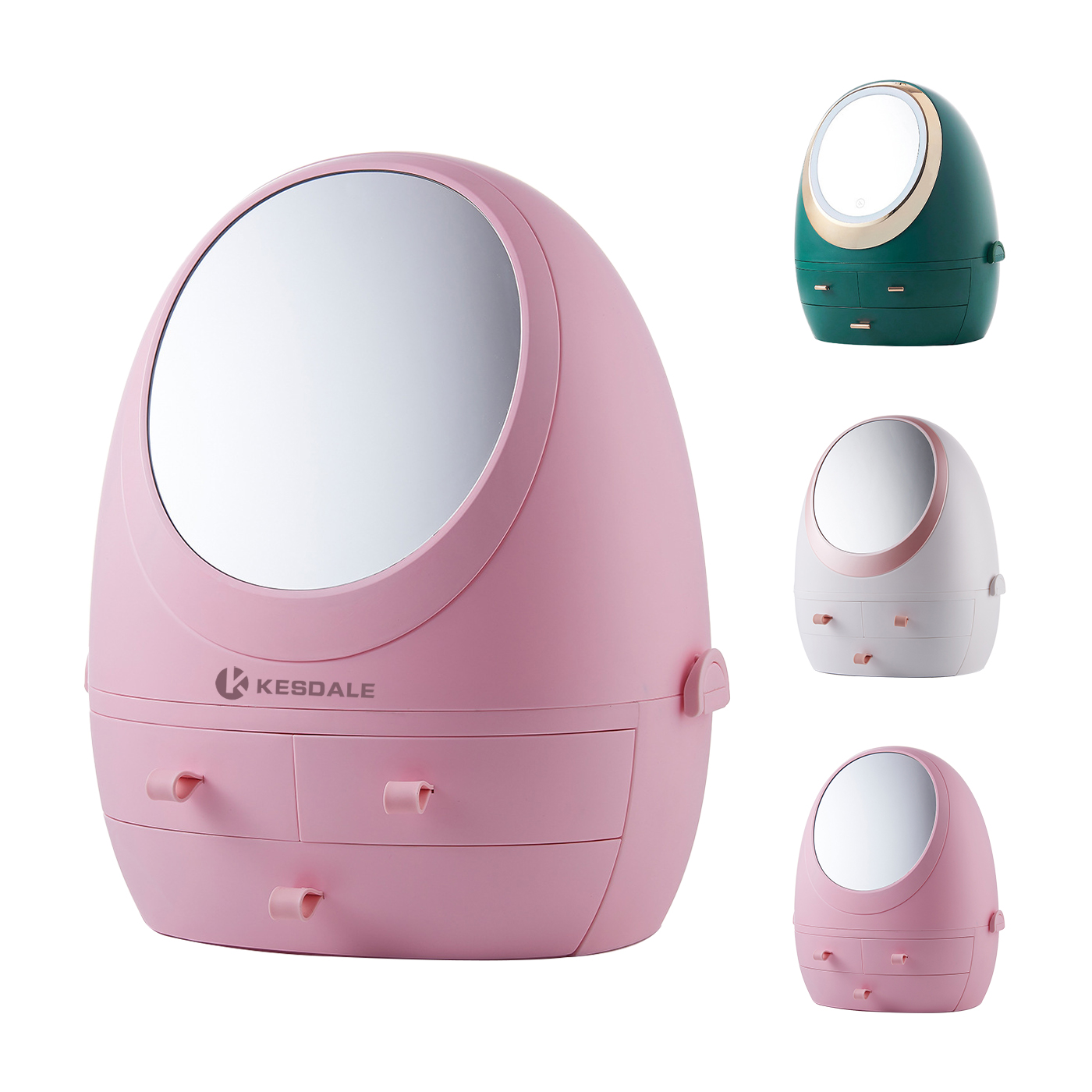 LED Lighted Travel Makeup Bag