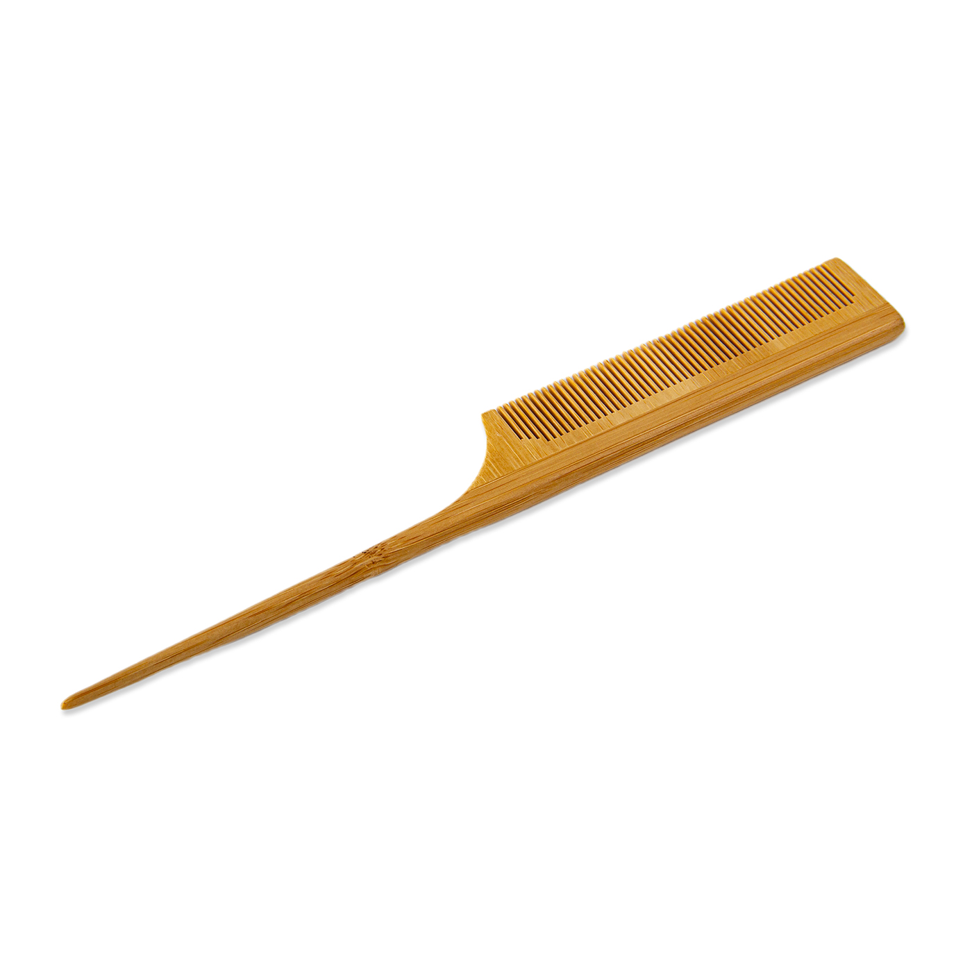 Custom Bamboo Rat Tail Comb1