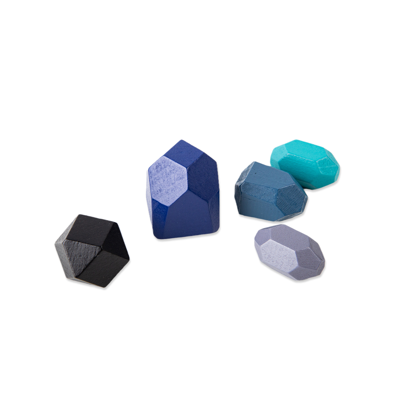 Wooden Balancing Stacking Stones