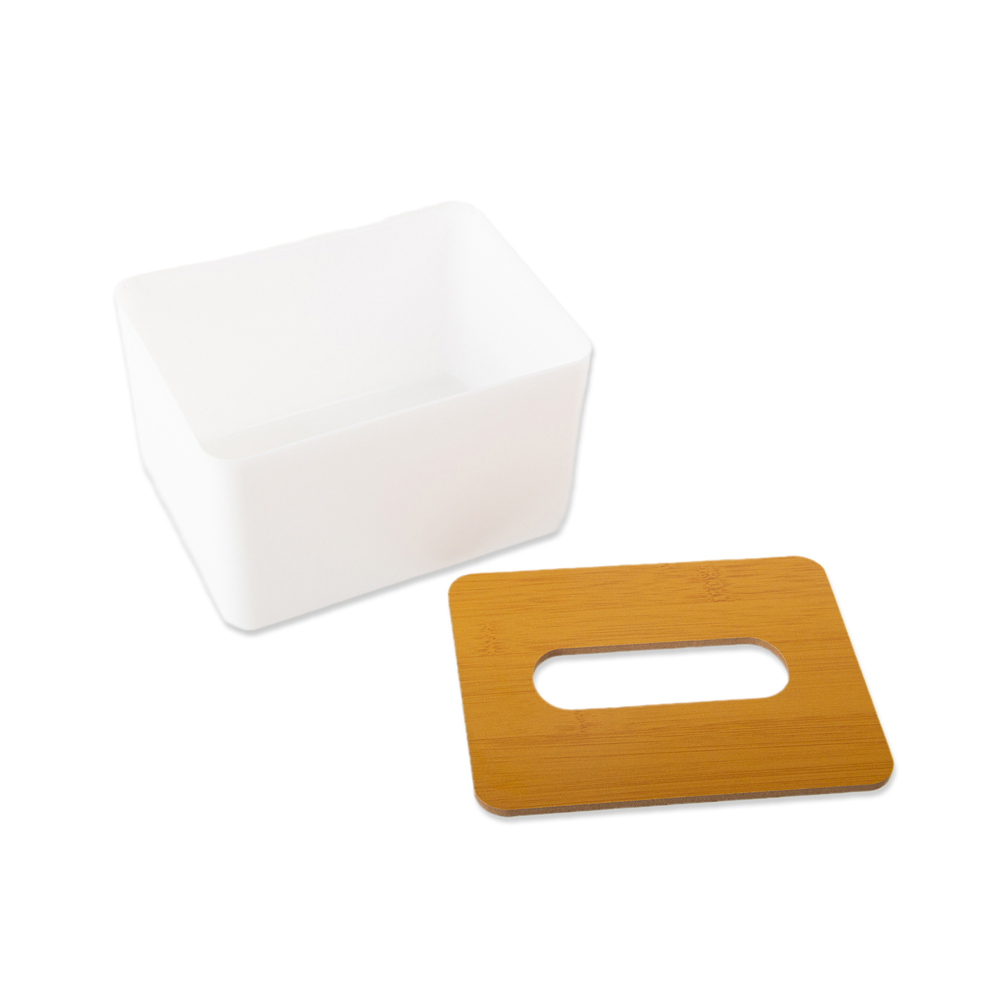 Custom Bamboo Cover Tissue Box2