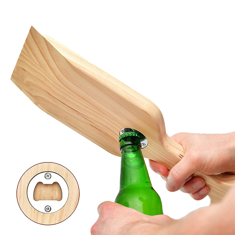 Wooden BBQ Grill Scraper with Bottle Opener1