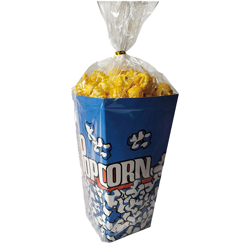 Custom 850ml Square Paper Popcorn Bucket1