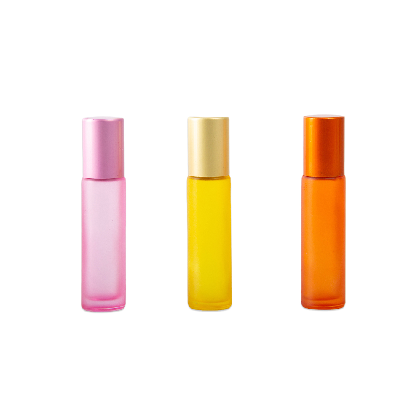 Custom 10ml Frosted Roll On Oil Bottle