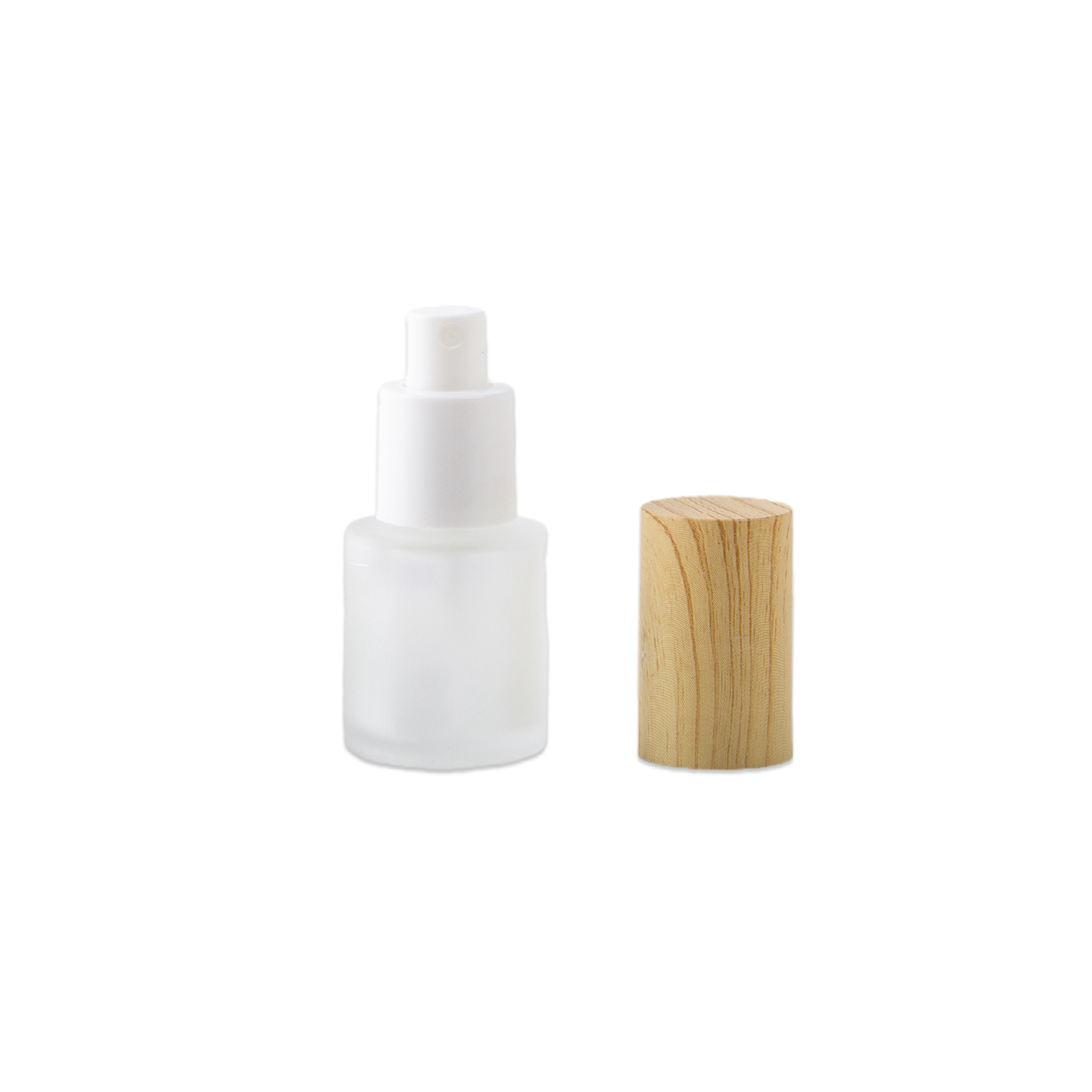 Custom 20ml Glass Spray Bottle With Wood Cap2