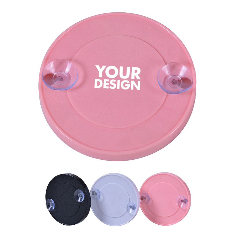 Compact Bathroom Mirror With Suction Cups 1