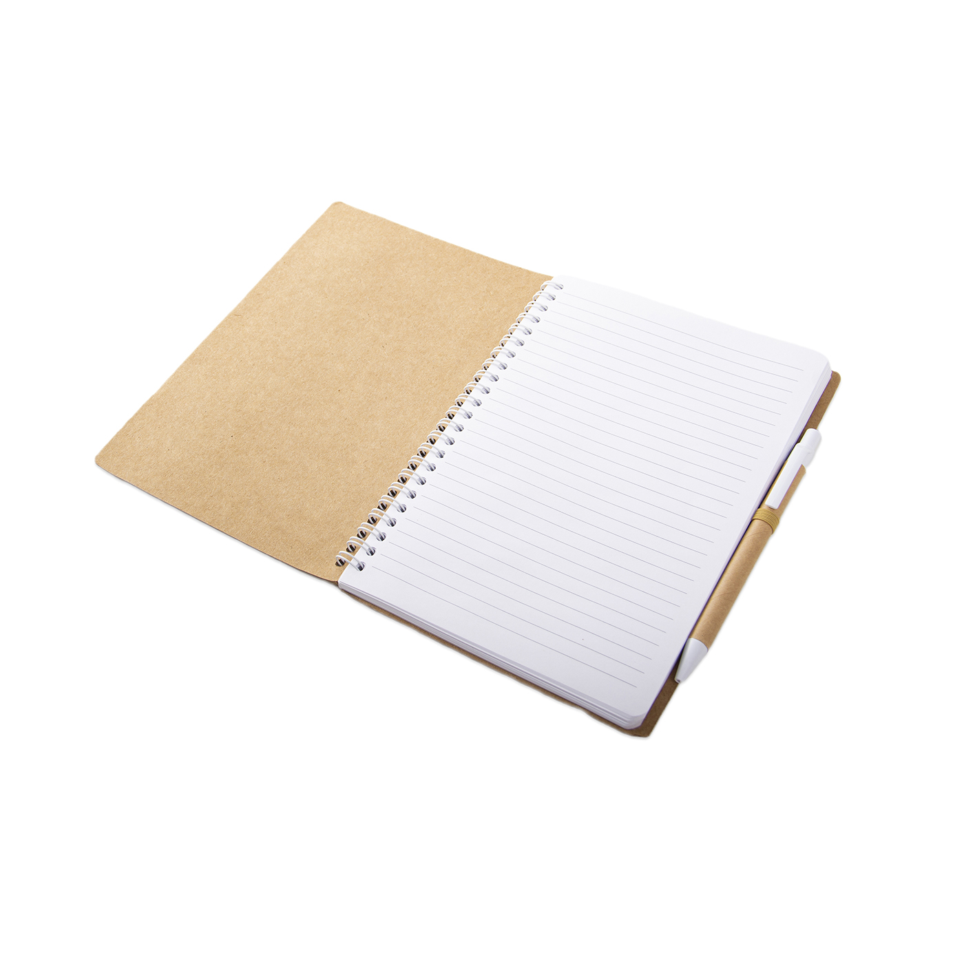 A5 Spiral Notebook With Sticky Flags And Pen3