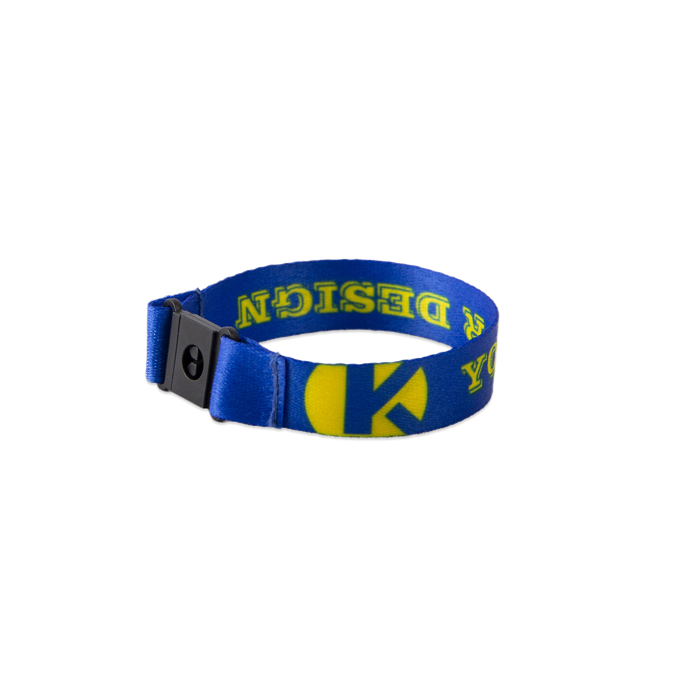 Custom Cloth Wristband With Buckle