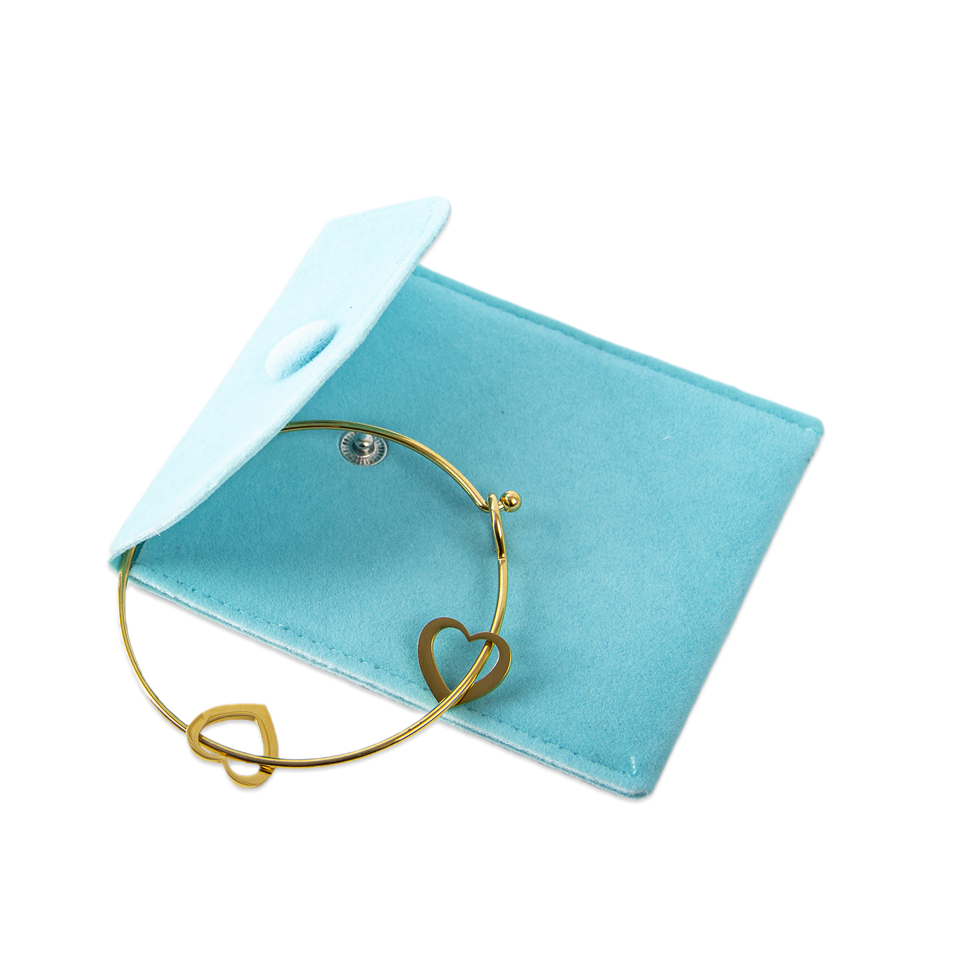 Portable Soft Flannel Jewelry Pouch2