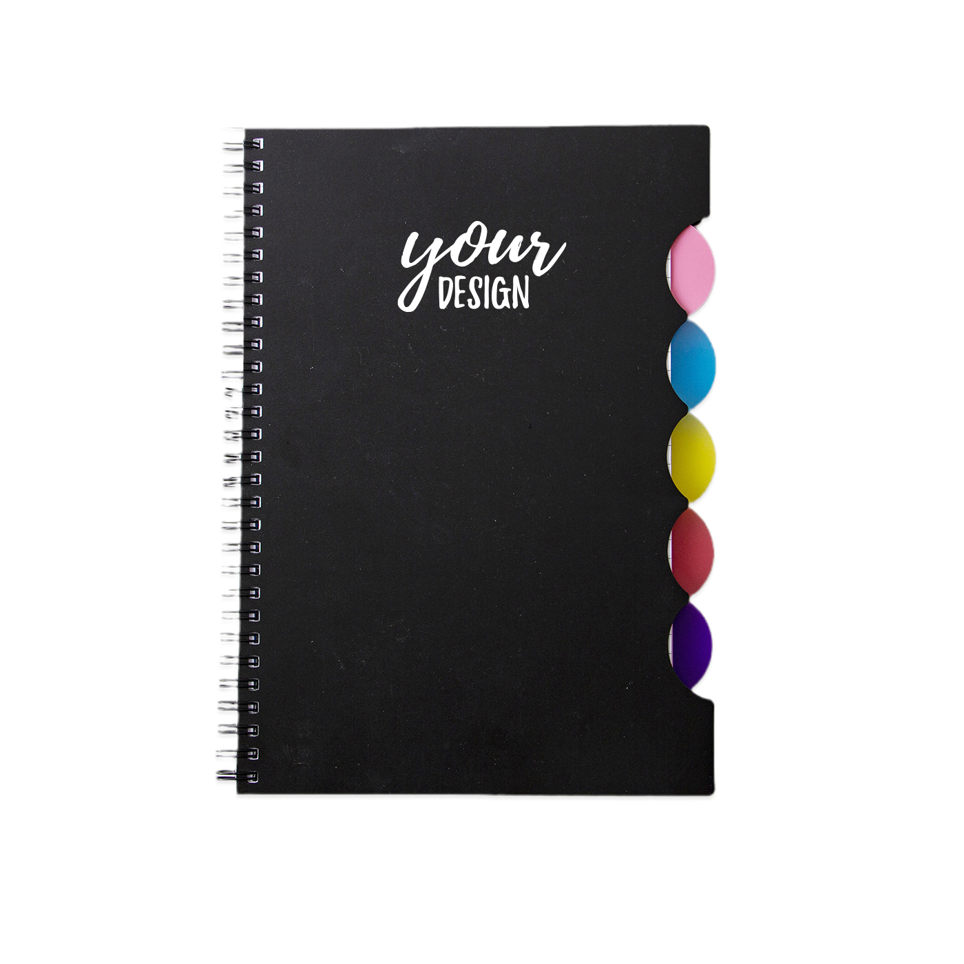 Spiral Notebooks With Dividers Tab1