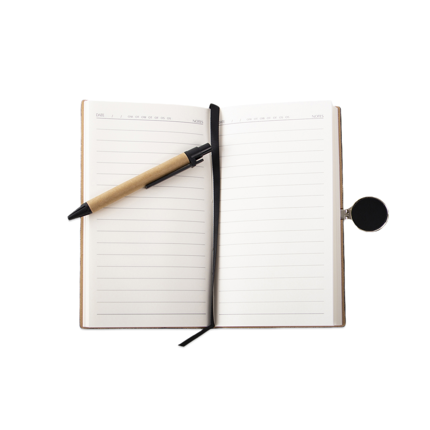 A6 Magnetic Notebook With Lock