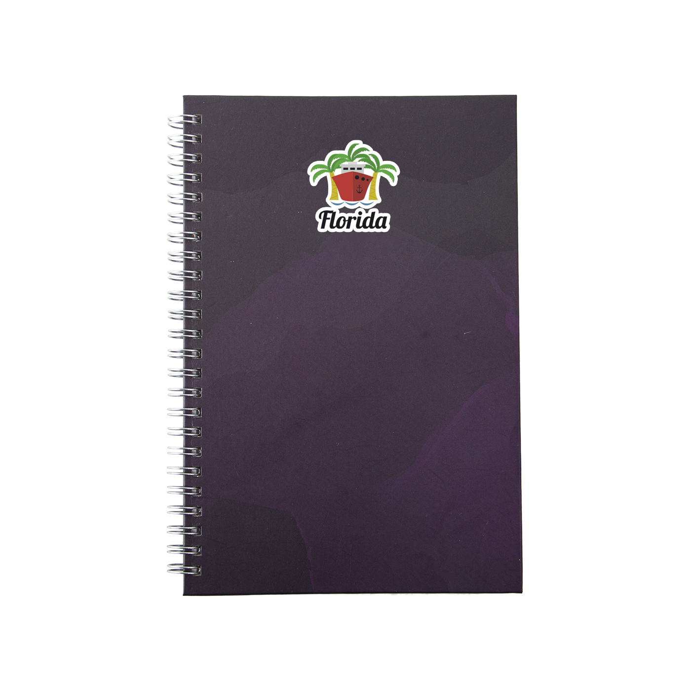 Personalized Hardcover Spiral Notebook