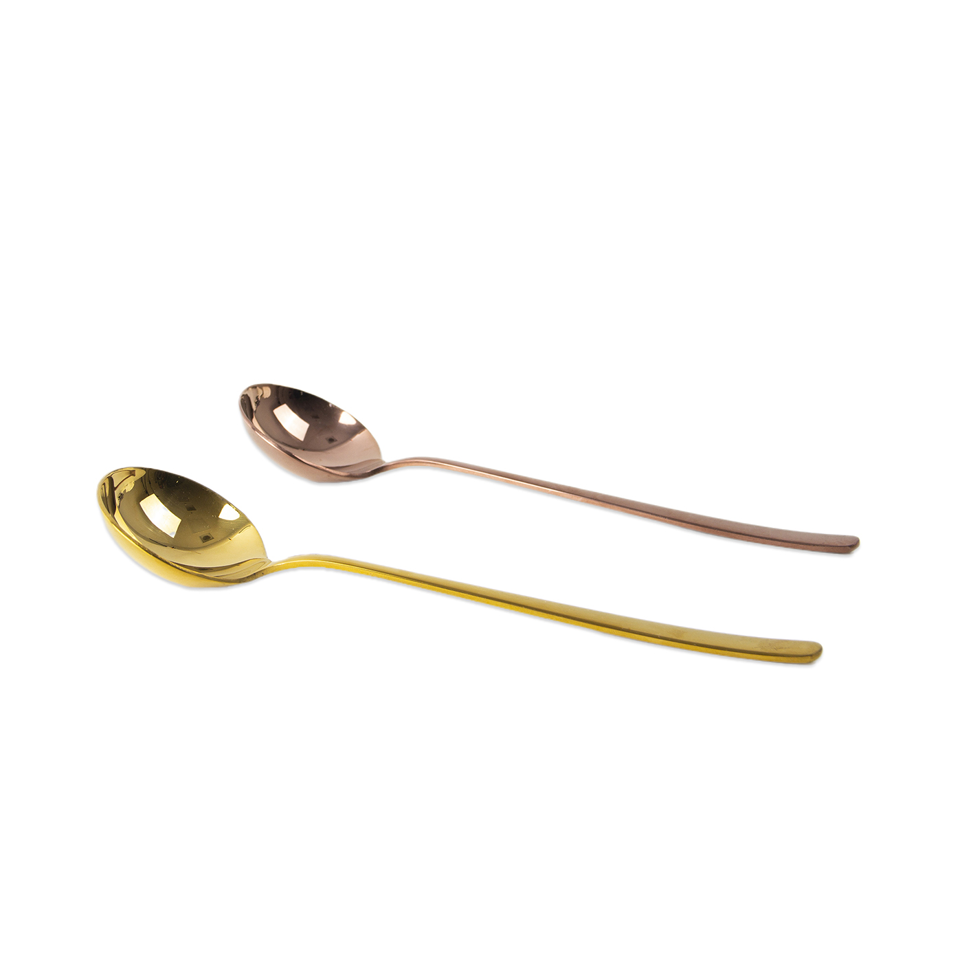 Durable Golden Round Spoon1