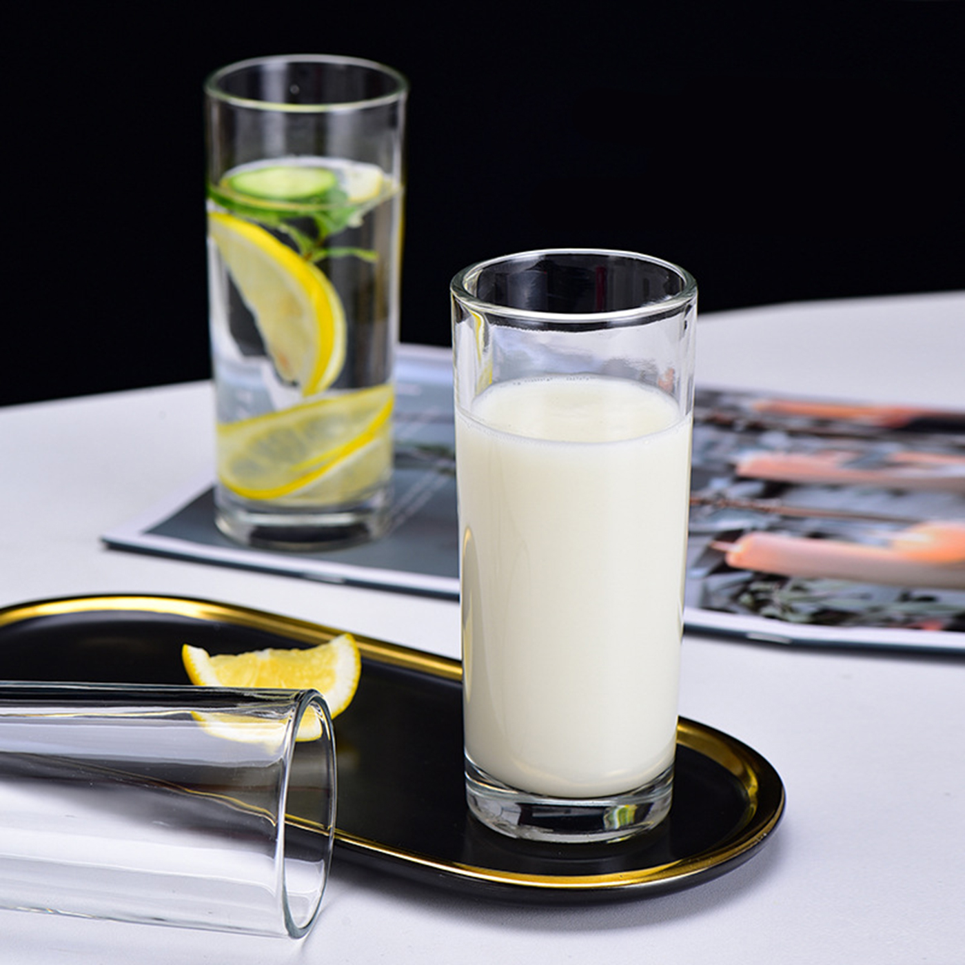 Custom 7 oz Drinking Collins Glass1