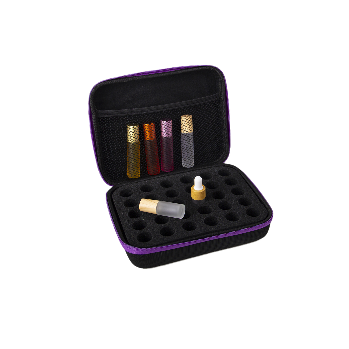 Portable Hard Shell Essential Oils Travel Bag2