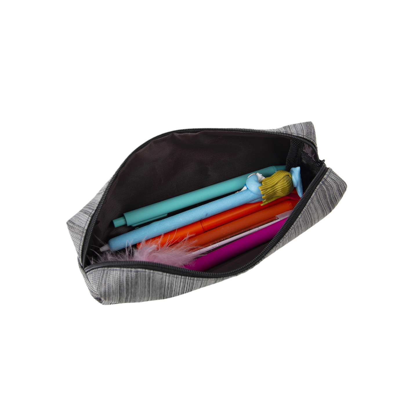 Large Capacity Zippered Pencil Holder2
