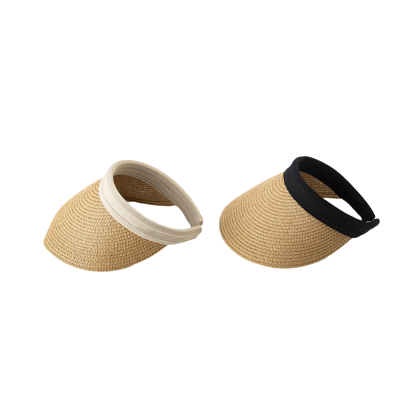 Portable Straw Sun Visor Hat2