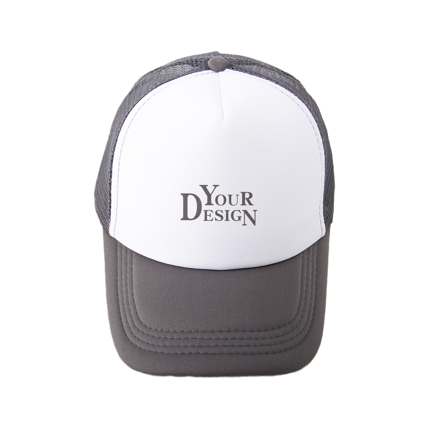 Custom Two Tone Mesh Trucker Hat1