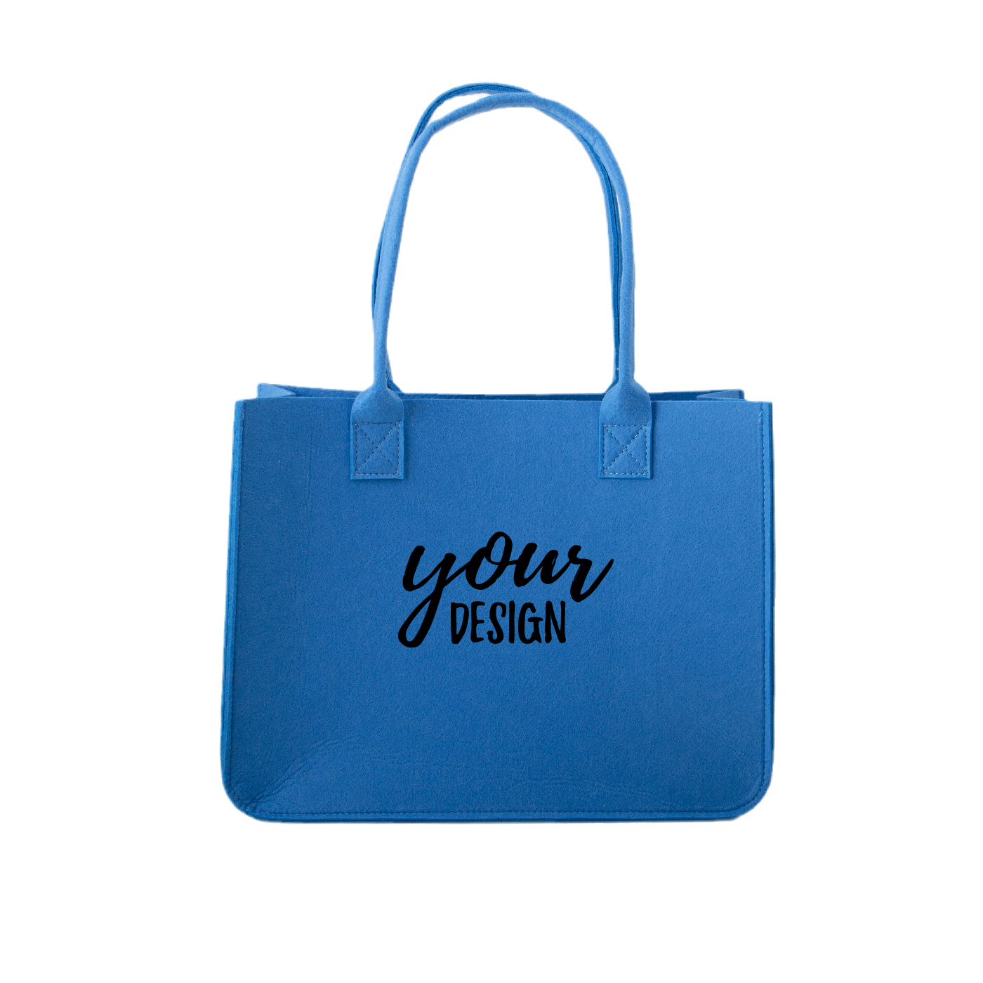 Personalized Reusable Felt Tote Bag1