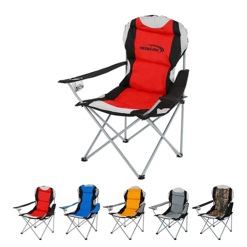 Outdoor Camping Chair With Cup Cooler