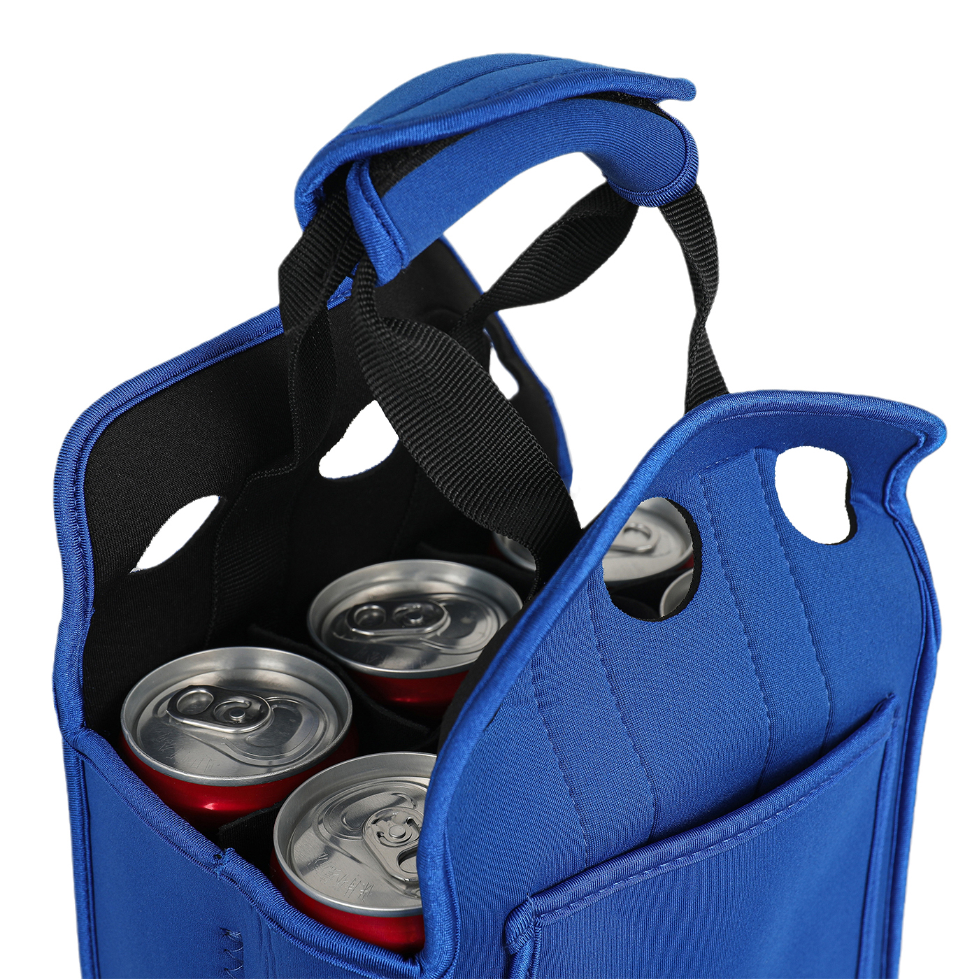 Durable Neoprene Six Pack Beer Tote Bag1