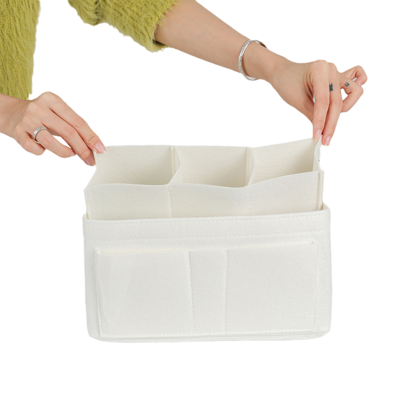 Personalized Felt Bag Organizer2